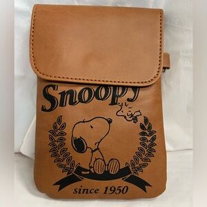 Snoopy Small Shoulder Bag (Tan)